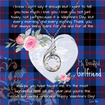 Rising Phoenix Necklace - Valentine Necklace Clan Angus Modern Tartan Gift for Girlfriend, Gift for My Wife Rising Phoenix Necklace