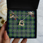 To My Beautiful Soulmate Necklace In Your Eyes I Have Found My Home Clan Spottiswood Tartan Forever Love Necklace