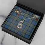 To My Beautiful Soulmate Necklace In Your Eyes I Have Found My Home Clan MacLeod Of Harris Tartan Rising Phoenix Necklace