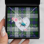 Sea Turtle Necklace Gift for My Beautiful Girlfriend Valentines Necklace Clan Blackwatch Modern Tartan Blue Turtle Necklace, Valentine Necklace Gift for Girlfriend Clan Mitchell Ancient Tartan Sunflower Pendant Necklace, Scottish Tartan Jewelry, valentine necklace, necklace girlfriend, necklace for wife, cute necklaces for girlfriend, jewelry for girlfriend, to my soulmate necklace, to my future wife necklace