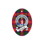 Charteris Scottish Clan Badge Plaid Ornament Gift. Christmas Tree Ornament Charteris Tartan Ornament,  ceramic ornament, personalized christmas ornaments, christmas tree ornaments, christmas door decorations, Plaid Ornament, Tartan Ceramic Ornament
