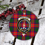 Charteris Scottish Clan Plaid Ornament Gift. Christmas Tree Ornament Charteris Clan Tartan Ornament Great Christmas Ornaments Gift - Scotstee Shop