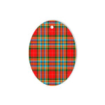 Chattan Modern Tartan Oval Ornaments, Christmas Tree Ornament, Plaid Christmas Ornaments, Ceramic Oval Christmas Tree Decoration, Tartan Oval Ornaments, Christmas Tree Ornament, Plaid Christmas Ornaments, Ceramic Oval Christmas Tree Decoration