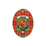 Chattan Scottish Clan Plaid Ornament Gift. Christmas Tree Ornament Chattan Clan Tartan Ornament,  ceramic ornament, personalized christmas ornaments, christmas tree ornaments, christmas door decorations, Plaid Ornament, Tartan Ceramic Ornament