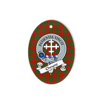 Cheyne Scottish Clan Badge Plaid Ornament Gift. Christmas Tree Ornament Cheyne Tartan Ornament,  ceramic ornament, personalized christmas ornaments, christmas tree ornaments, christmas door decorations, Plaid Ornament, Tartan Ceramic Ornament