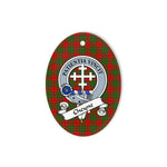 Cheyne Scottish Clan Badge Plaid Ornament Gift. Christmas Tree Ornament Cheyne Tartan Ornament,  ceramic ornament, personalized christmas ornaments, christmas tree ornaments, christmas door decorations, Plaid Ornament, Tartan Ceramic Ornament