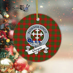 Cheyne Scottish Clan Plaid Ornament Gift. Christmas Tree Ornament Cheyne Clan Tartan Ornament Great Christmas Ornaments Gift - Scotstee Shop
