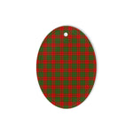 Cheyne Tartan Oval Ornaments, Christmas Tree Ornament, Plaid Christmas Ornaments, Ceramic Oval Christmas Tree Decoration, Tartan Oval Ornaments, Christmas Tree Ornament, Plaid Christmas Ornaments, Ceramic Oval Christmas Tree Decoration