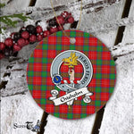 Chisholm Scottish Clan Badge Plaid Ornament Gift. Christmas Tree Ornament Chisholm Clan Tartan Ornament Great Christmas Ornaments Gift - Scotstee Shop
