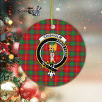 Chisholm Scottish Clan Plaid Ornament Gift. Christmas Tree Ornament Chisholm Clan Tartan Ornament Great Christmas Ornaments Gift - Scotstee Shop