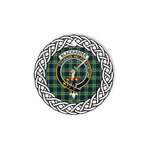 Circle Ornament (2 sided) - Blackadder Clan Tartan Crest Badge - Scotstee Shop