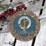 Circle Ornament (2 sided) - Keith Celtic Circle - Scotstee Shop
