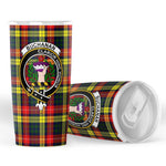 Clan Buchanan Tumbler Buchanan Tartan Tumbler Scottish Buchanan Plaid Tumbler - Scotstee Shop