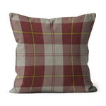 Clan Burgundy Accent Pillows Plaid Pillow Cunningham Burgundy Dancers Tartan Plaid Throw Pillow Home Decor Plaid Christmas Pillows - Scotstee Shop