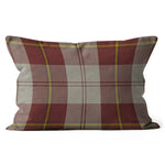 Clan Burgundy Accent Pillows Plaid Pillow Cunningham Burgundy Dancers Tartan Plaid Throw Pillow Home Decor Plaid Christmas Pillows - Scotstee Shop