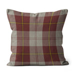 Clan Burgundy Accent Pillows Plaid Pillow Cunningham Burgundy Dancers Tartan Plaid Throw Pillow Home Decor Plaid Christmas Pillows - Scotstee Shop