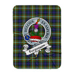Scotstee Shop Tartan Plaid Blanket Ferguson Clan Badge Scottish Tartan Plaid Sherpa Blanket, Tartan Blanket, Plaid Blanket, Scottish Blanket, Gift Christmas Blanket, Christmas Blanket, Mother Day Gift, Father Day Gift
