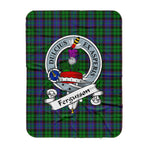 Scotstee Shop Tartan Plaid Blanket Ferguson of Balquhidder Clan Badge Scottish Tartan Plaid Sherpa Blanket, Tartan Blanket, Plaid Blanket, Scottish Blanket, Gift Christmas Blanket, Christmas Blanket, Mother Day Gift, Father Day Gift
