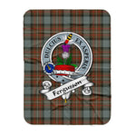 Scotstee Shop Tartan Plaid Blanket Ferguson Weathered Clan Badge Scottish Tartan Plaid Sherpa Blanket, Tartan Blanket, Plaid Blanket, Scottish Blanket, Gift Christmas Blanket, Christmas Blanket, Mother Day Gift, Father Day Gift