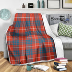 Scotstee Shop Tartan Plaid Blanket Hamilton Ancient Scottish Tartan Plaid Sherpa Blanket
