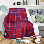 Scotstee Shop Tartan Plaid Blanket Hamilton Scottish Tartan Plaid Sherpa Blanket