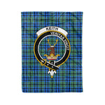 Clan Keith Blanket Plaid Blanket Keith Clan Crest Badge Tartan Blanket Scottish Green Plaid Throw Blanket Tartan Plaid Fleece Blanket - Scotstee Shop