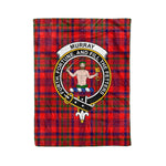 Clan Murray Blanket Plaid Blanket Murray of Atholl Tulloch Clan Crest Badge Tartan Blanket Scottish Plaid Throw Blanket Tartan Plaid Fleece Blanket - Scotstee Shop