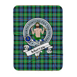 Scotstee Shop Tartan Plaid Blanket Murray Of Atholl Ancient Clan Badge Scottish Tartan Plaid Sherpa Blanket, Tartan Blanket, Plaid Blanket, Scottish Blanket, Gift Christmas Blanket, Christmas Blanket, Mother Day Gift, Father Day Gift