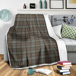 Scotstee Shop Tartan Plaid Blanket Outlander Fraser Scottish Tartan Plaid Sherpa Blanket