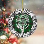Clan Primrose Ornaments Primrose Clan Tartan Crest Badge Plaid Ornament Gift. Christmas Tree Ornament Tartan Ornament Great Christmas Ornaments Gift - Scotstee Shop