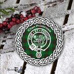 Clan Primrose Ornaments Primrose Clan Tartan Crest Badge Plaid Ornament Gift. Christmas Tree Ornament Tartan Ornament Great Christmas Ornaments Gift - Scotstee Shop