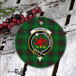 Clan Primrose Ornaments Primrose Scottish Clan Plaid Ornament Gift. Christmas Tree Ornament Primrose Clan Tartan Ornament Great Christmas Ornaments Gift - Scotstee Shop