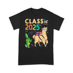 Class Of 2025 Cute Llama With Backpack Funny Back To School Shirt Back To School Gift - Scotstee Shop