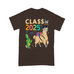 Class Of 2025 Cute Llama With Backpack Funny Back To School Shirt Back To School Gift - Scotstee Shop