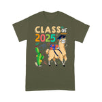 Class Of 2025 Cute Llama With Backpack Funny Back To School Shirt Back To School Gift - Scotstee Shop