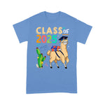 Class Of 2025 Cute Llama With Backpack Funny Back To School Shirt Back To School Gift - Scotstee Shop