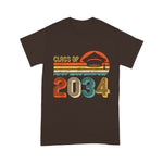 Class Of 2034 Grow With Me Pre-K Graduate Vintage Retro Back To School Shirt Back To School Gift - Scotstee Shop