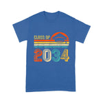 Class Of 2034 Grow With Me Pre-K Graduate Vintage Retro Back To School Shirt Back To School Gift - Scotstee Shop