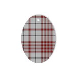 Clayton Tartan Oval Ornaments, Christmas Tree Ornament, Plaid Christmas Ornaments, Ceramic Oval Christmas Tree Decoration, Tartan Oval Ornaments, Christmas Tree Ornament, Plaid Christmas Ornaments, Ceramic Oval Christmas Tree Decoration