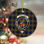 Clelland Scottish Clan Plaid Ornament Gift. Christmas Tree Ornament Butter Clan Tartan Ornament Great Christmas Ornaments Gift - Scotstee Shop