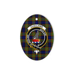 Clelland Scottish Clan Plaid Ornament Gift. Christmas Tree Ornament Butter Clan Tartan Ornament,  ceramic ornament, personalized christmas ornaments, christmas tree ornaments, christmas door decorations, Plaid Ornament, Tartan Ceramic Ornament