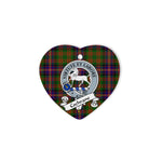 Cochrane Scottish Clan Badge Plaid Ornament Gift. Christmas Tree Ornament Cochrane Clan Tartan Ornament Great Christmas Ornaments Gift Heart Ornament