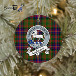 Cochrane Scottish Clan Plaid Ornament Gift. Christmas Tree Ornament Cochrane Clan Tartan Ornament Great Christmas Ornaments Gift - Scotstee Shop