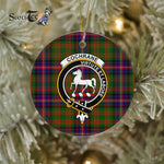Cochrane Scottish Clan Plaid Ornament Gift. Christmas Tree Ornament Cochrane Clan Tartan Ornament Great Christmas Ornaments Gift - Scotstee Shop