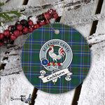 Cockburn Scottish Clan Badge Plaid Ornament Gift. Christmas Tree Ornament Cockburn Clan Tartan Ornament Great Christmas Ornaments Gift - Scotstee Shop