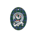 Cockburn Scottish Clan Badge Plaid Ornament Gift. Christmas Tree Ornament Cockburn Tartan Ornament,  ceramic ornament, personalized christmas ornaments, christmas tree ornaments, christmas door decorations, Plaid Ornament, Tartan Ceramic Ornament