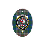 Cockburn Scottish Clan Plaid Ornament Gift. Christmas Tree Ornament Cockburn Clan Tartan Ornament,  ceramic ornament, personalized christmas ornaments, christmas tree ornaments, christmas door decorations, Plaid Ornament, Tartan Ceramic Ornament