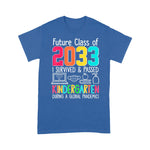 Colourful Class Of 2033 Kindergarten Back To School Shirt Back To School Gift - Scotstee Shop