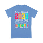 Colourful Class Of 2033 Kindergarten Back To School Shirt Back To School Gift - Scotstee Shop