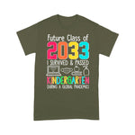 Colourful Class Of 2033 Kindergarten Back To School Shirt Back To School Gift - Scotstee Shop